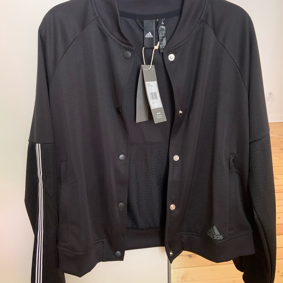 Adidas Lightweight Bomber Jacket - Picture 4 of 5